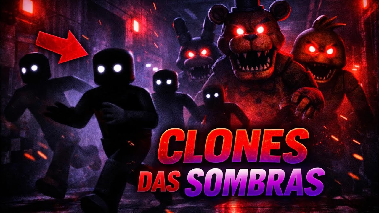 7 MALUCOS FUGINDO NO FIVE NIGHT'S AT FREDDY'S