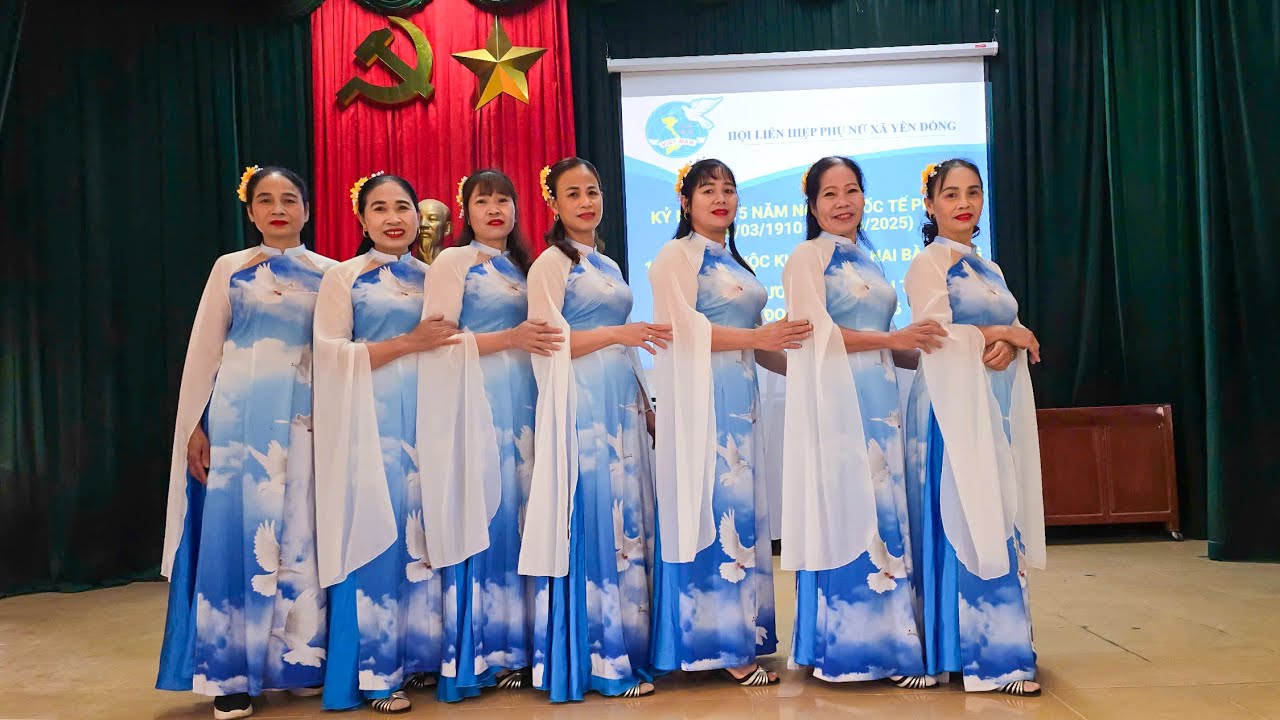 Múa: Bài Ca Phụ Nữ Việt Nam - Chi Hội Phụ Nữ Xóm 2 Thôn Đại An, Xã Yên Đồng.