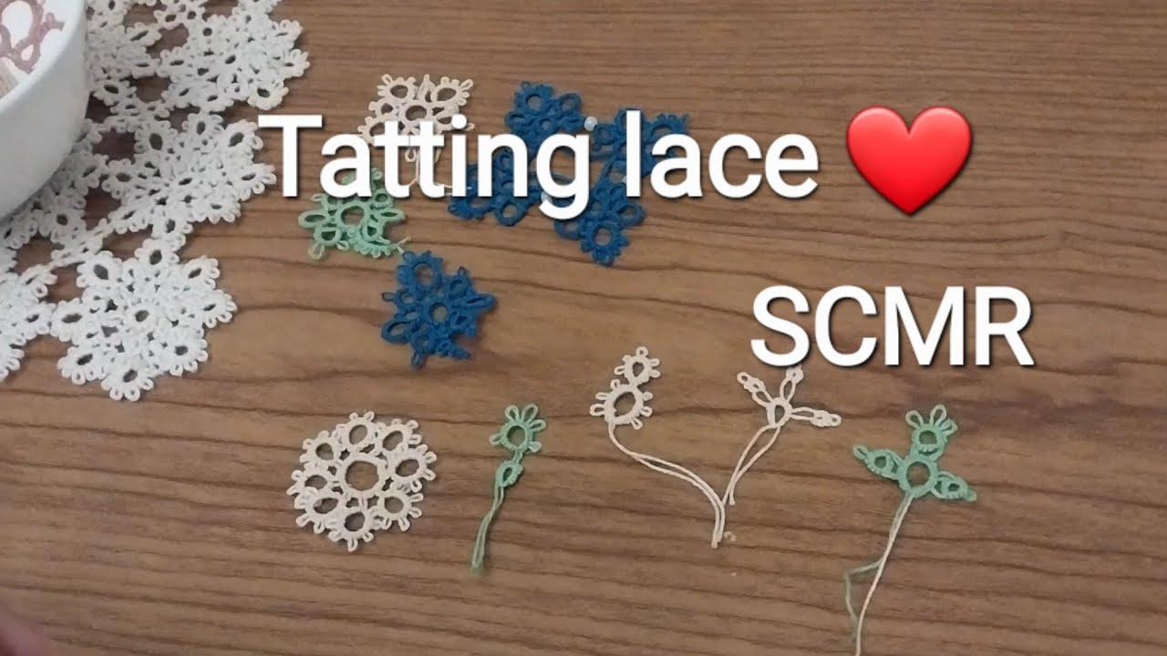 #frivolité  ❤️ ,#Tatting lace ❤️,  SCMR , Self closing mock ring