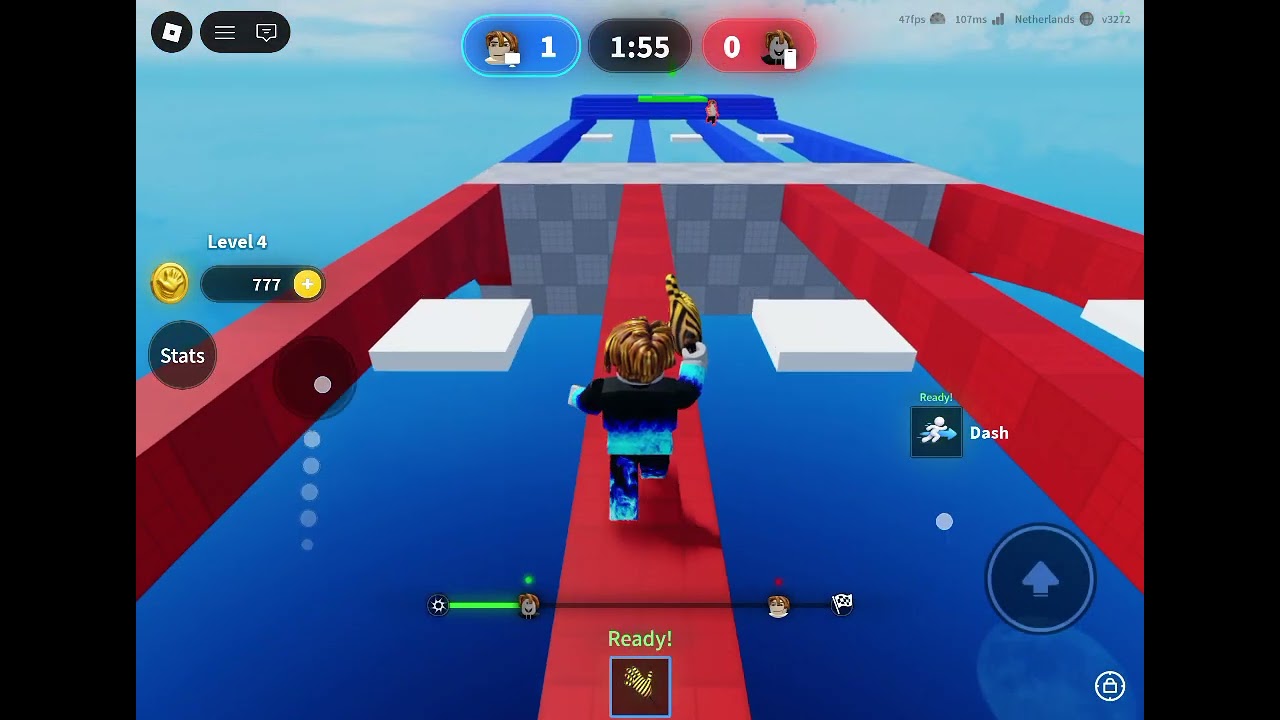 გავხდი ყველაზე მაგარი მოთამაშე თამაშ Slap Duels-ში Roblox-ში.