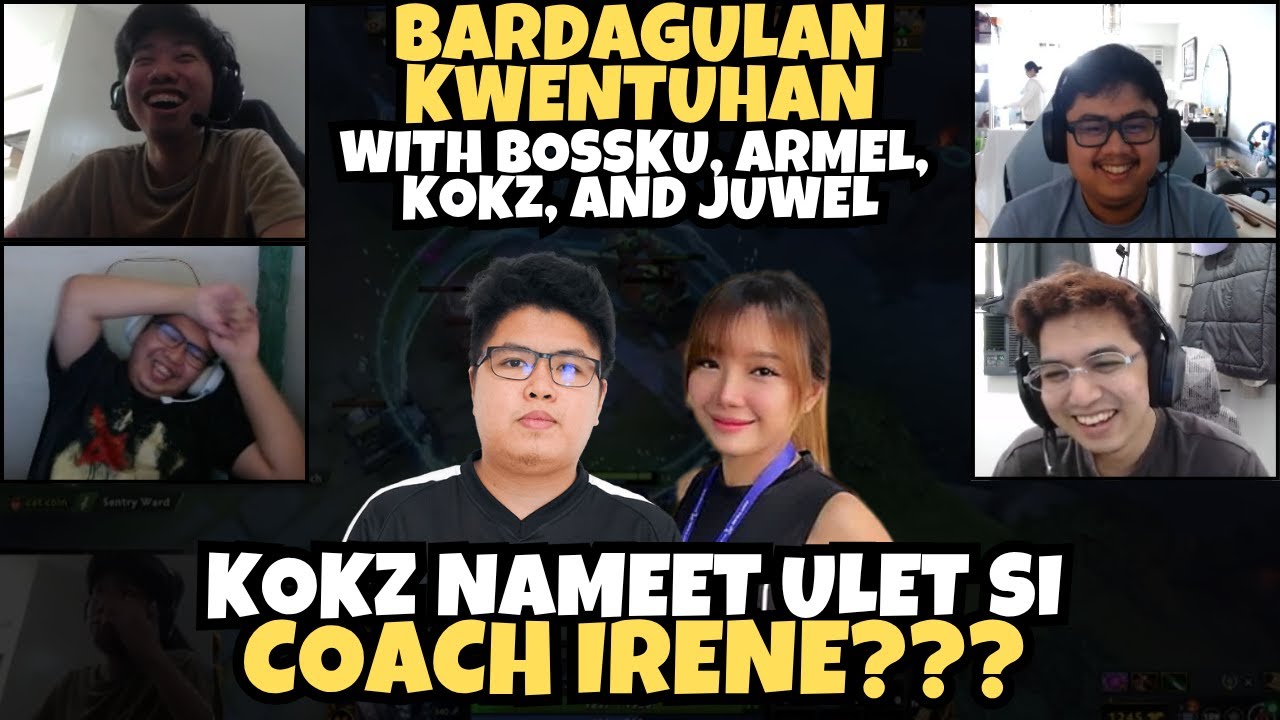KOKZ AND COACH IRENE NAGKITA ULET? | LAUGHTRIP KWENTUHAN WITH BOSSKU, ARMEL, KOKZ AND JUWEL