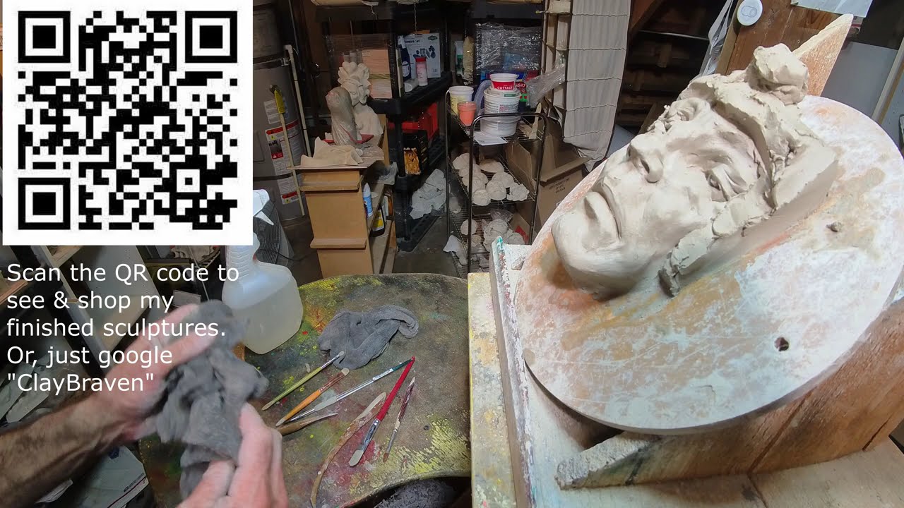 Sculpting in Clay & Concrete at ClayBraven Studio
