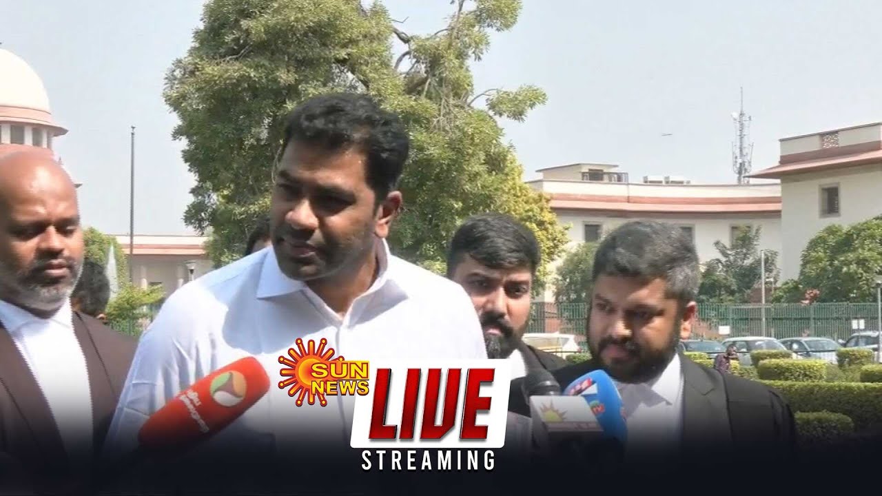 🔴LIVE: Aadhav Arjuna Press Meet | Sun News | Sun News