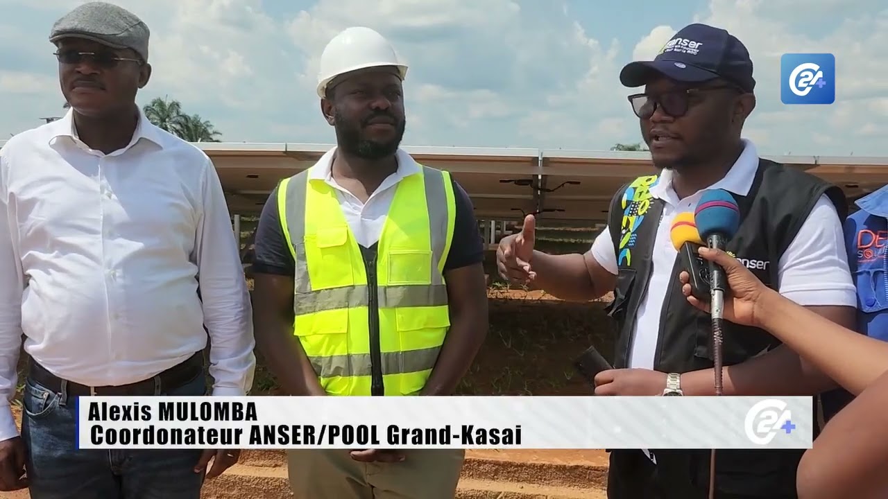 Electrification de l'aéroport de Kananga par ANSER