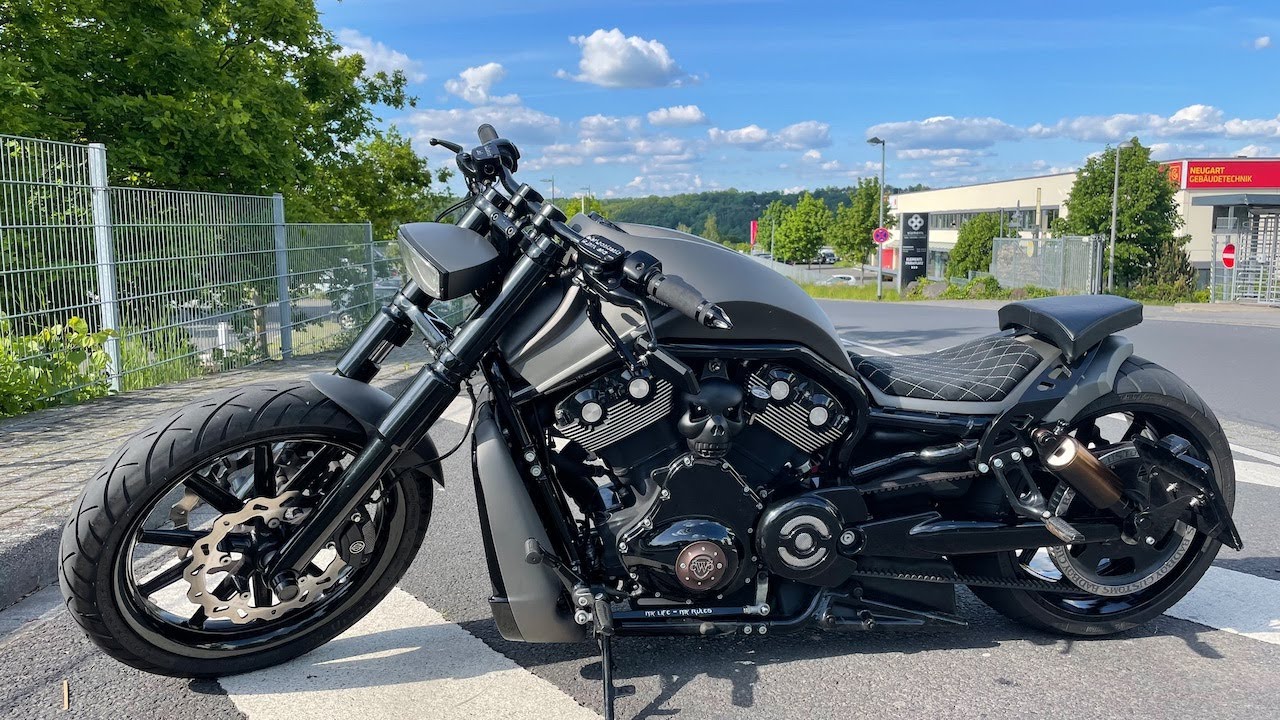 Harley Davidson V Rod Extrem Custom Exhaust | Germany Hennef