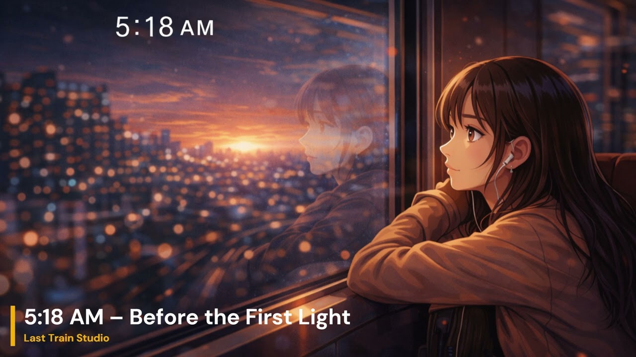 5:18 AM – Before the First Light | Japanese City Pop | Last Train Studio