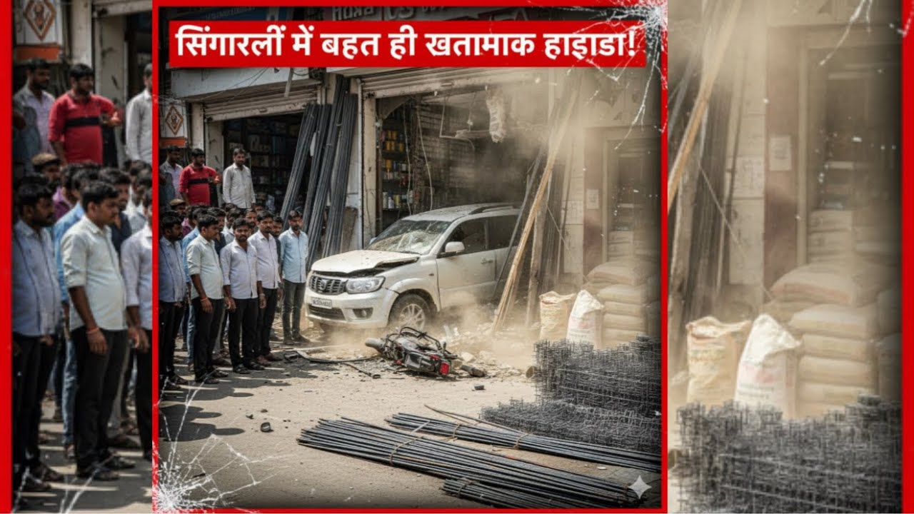सिंगरौली ब्रेकिंग न्यूज़ 📰सबसे खतरनाक एक्सीडेंट #shree #singrauli #singraulinews #explorepage #like 