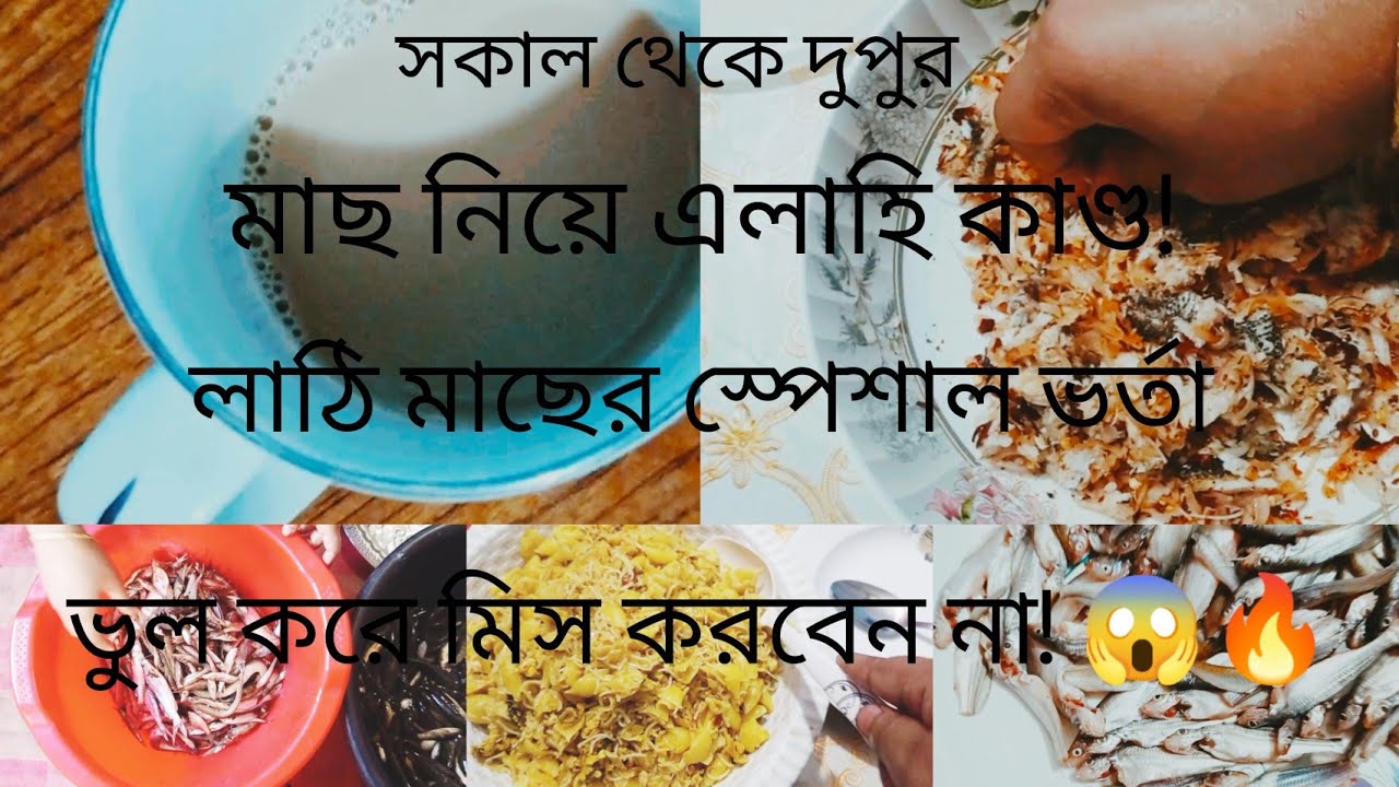 সকাল থেকে দুপুর যেন যুদ্ধ চলল! চা-নুডুলস ছাপিয়ে লাঠি মাছের সেই এলাহি কাণ্ড! 😱🔥