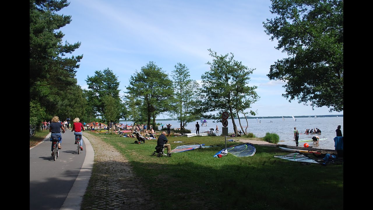 Steinhuder Meer Niedersachsen Natur Badestrand Radfahren Segeln Surfen Germany lake beach