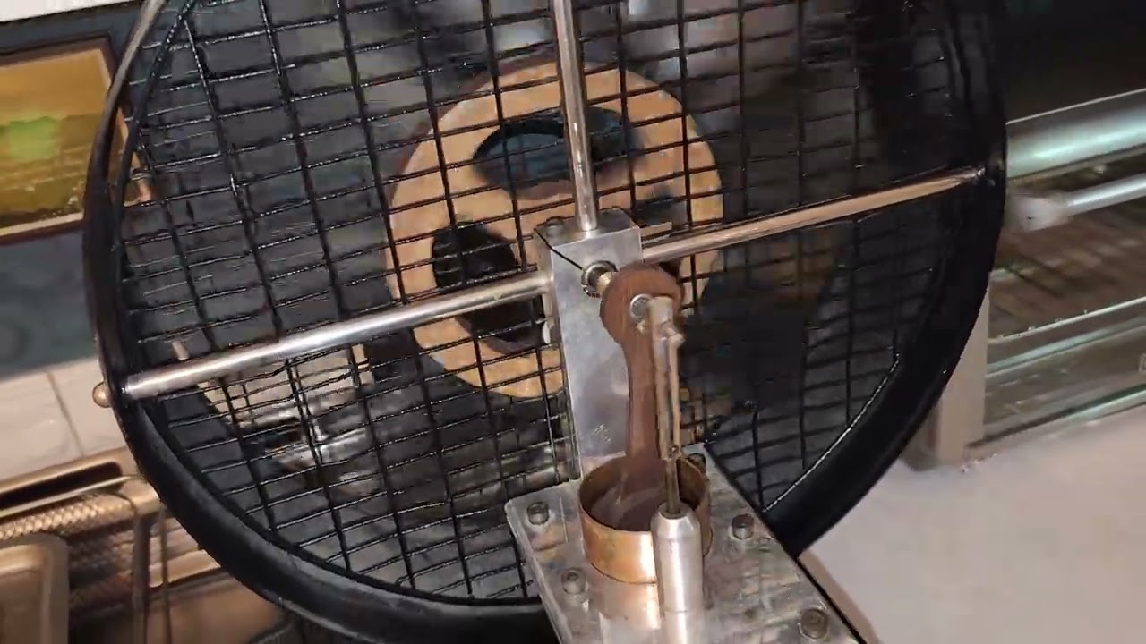 Free Breeze Stove Top Stirling Cycle Fan