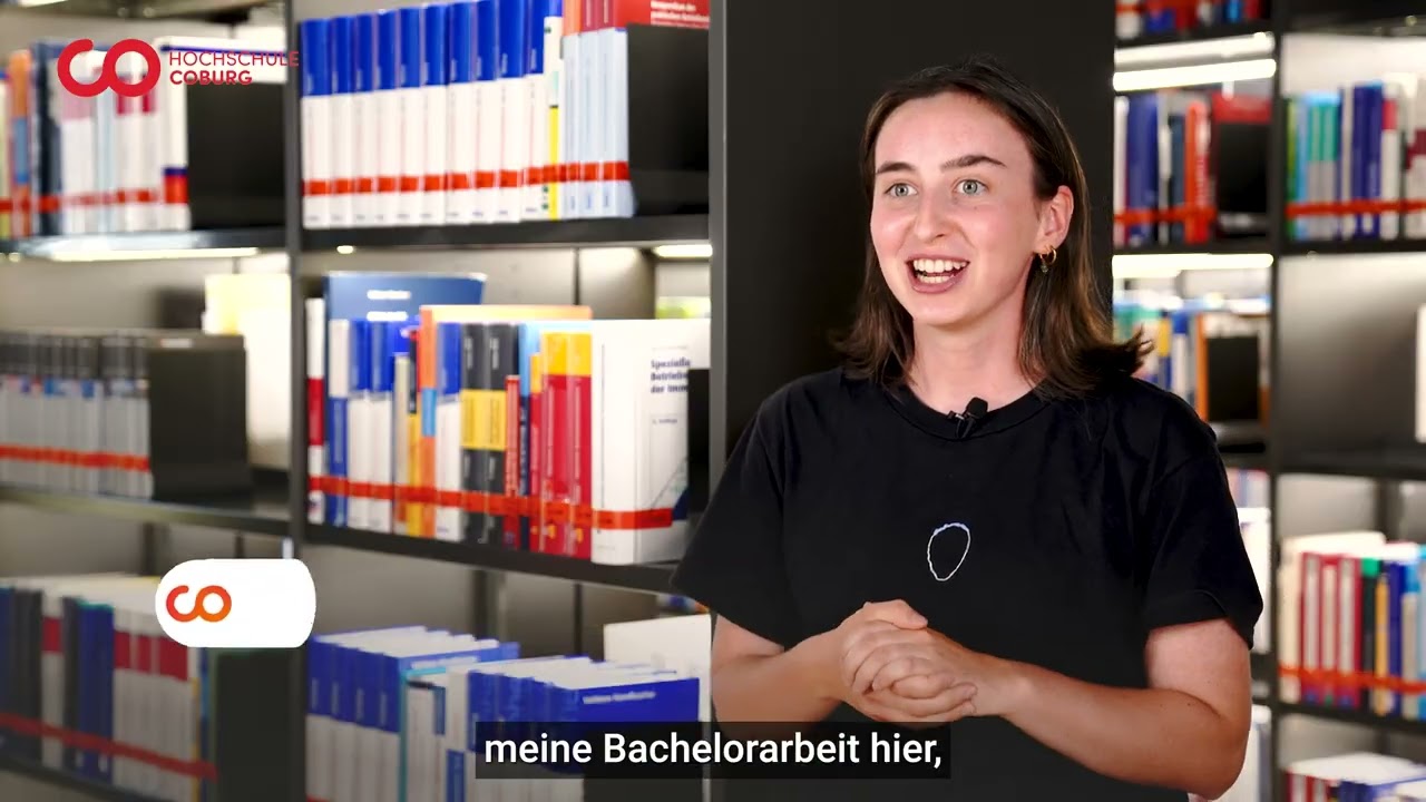 Imagevideo über die Bibliothek der Hochschule Coburg