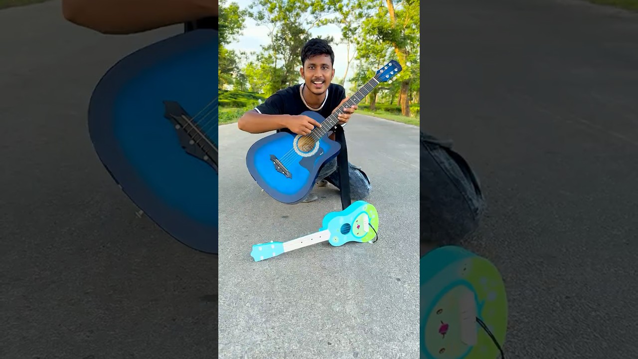 Mini Guitar VS Basswood Acoustic Guitar