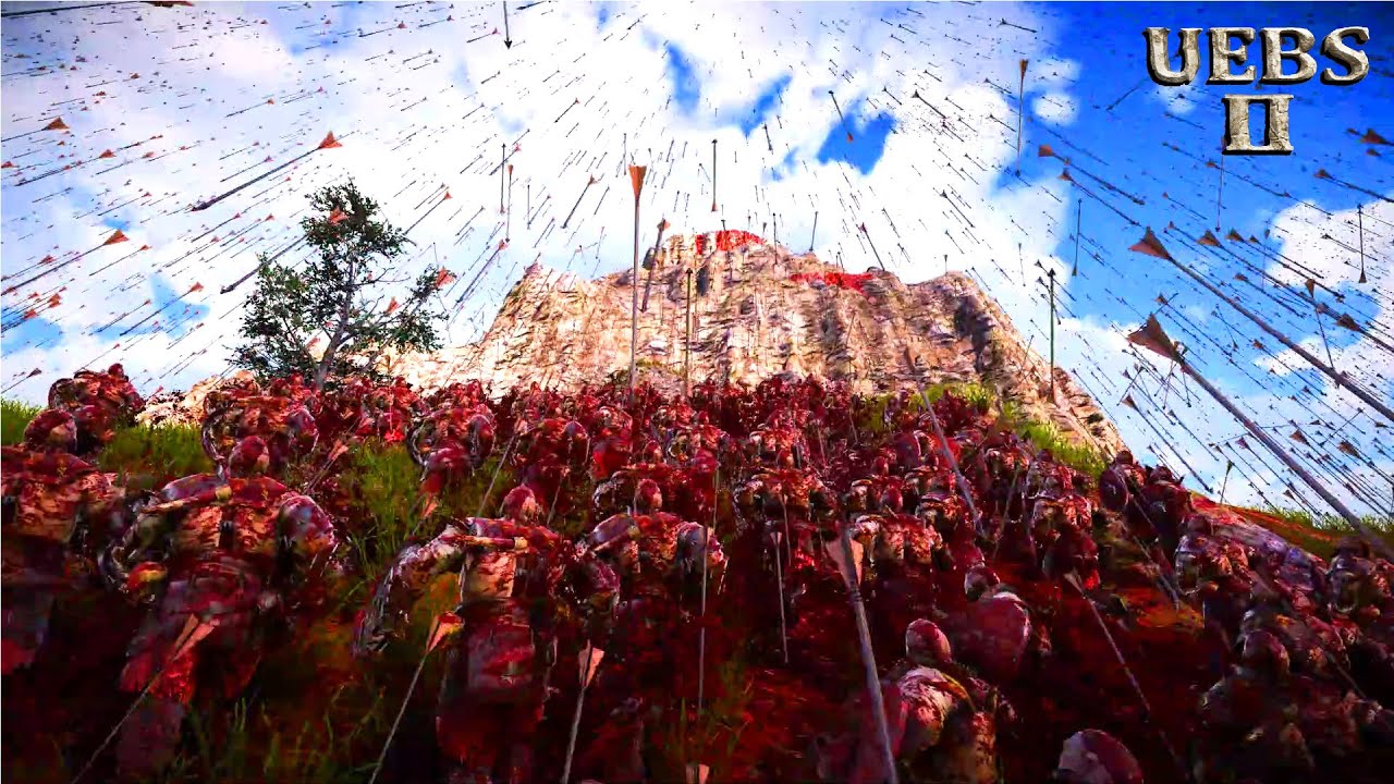 ARROWS RAINING FROM MT OLYMPUS vs 2,000,000 MARAUDERS | Ultimate Epic Battle Simulator 2 | UEBS 2