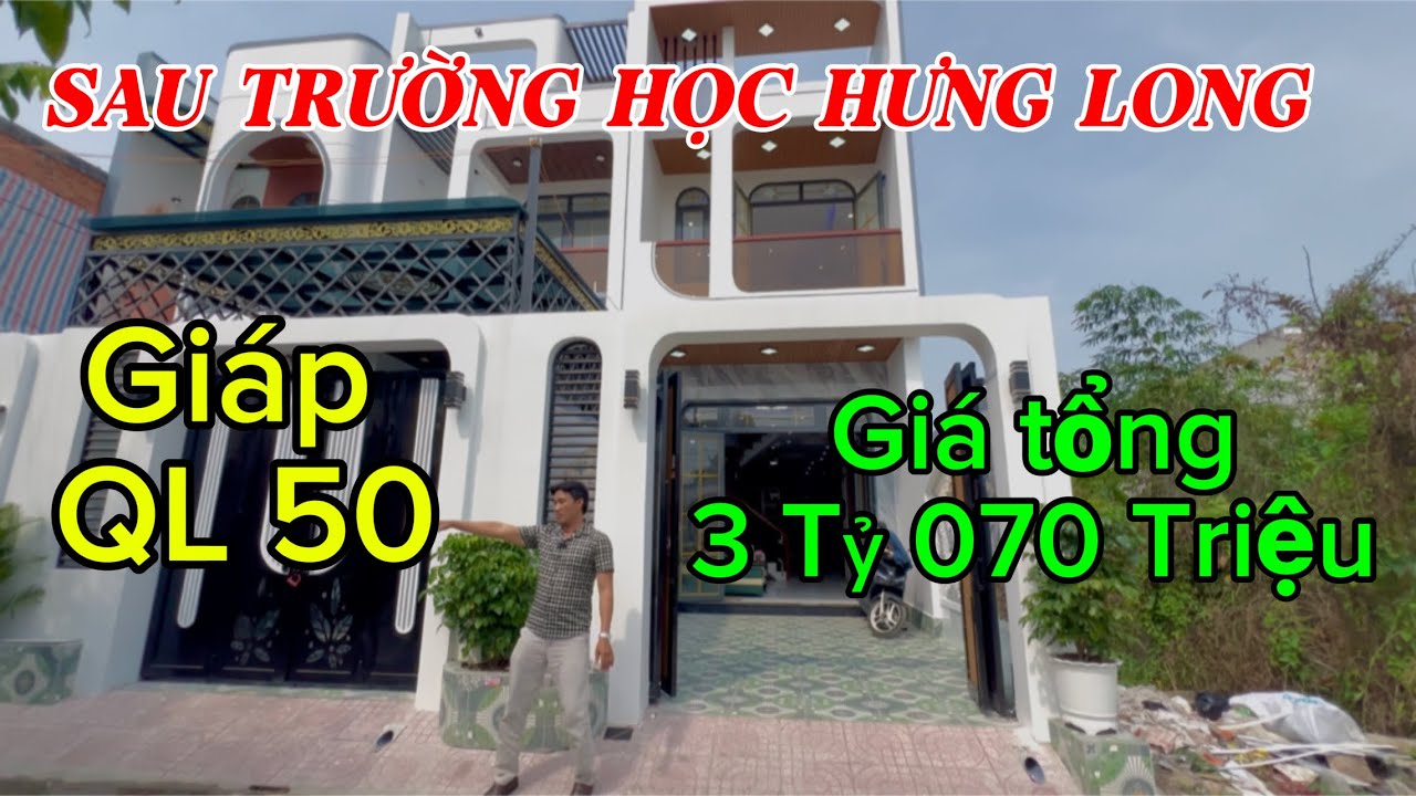 NGAY TRƯỜNG CẤP 2 , HƯNG LONG BÌNH CHÁNH,