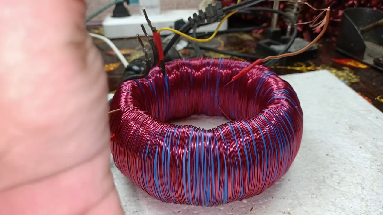 ТРЭШ DIY Мотаем Странный Трансформатор из Статора генератора.