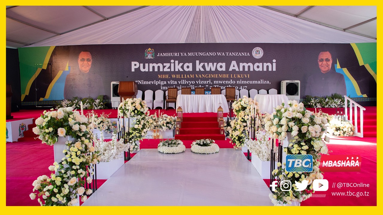 🔴#TBCLIVE: RAIS SAMIA AONGOZA MAMIA KUMUAGA LUKUVI KARIMJEE