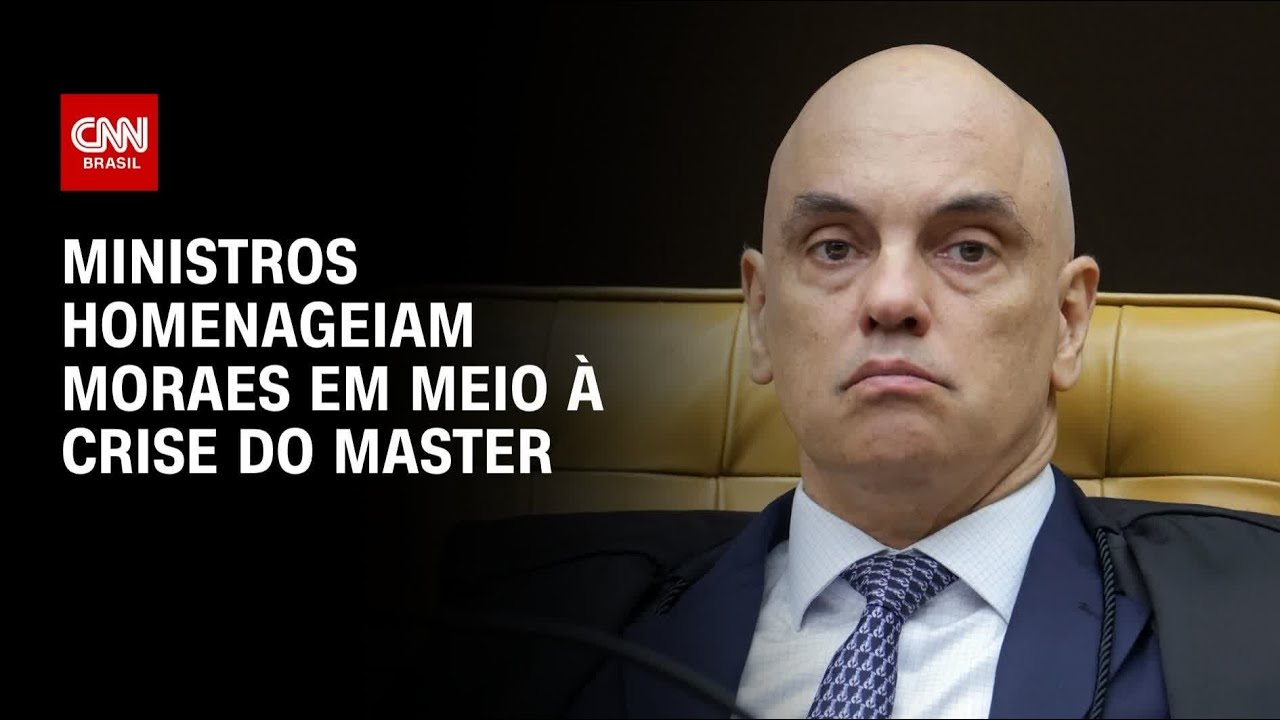 Ministros do STF homenageiam Alexandre de Moraes em meio à crise do Banco Master | WW