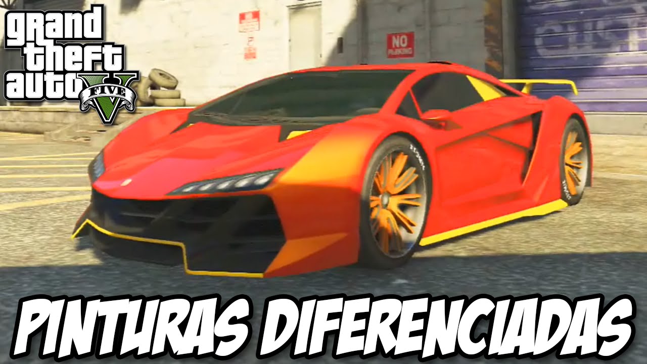 GTA V - Vermelho Dark, Lava e Diamante da Meia Noite, Pinturas Diferenciadas