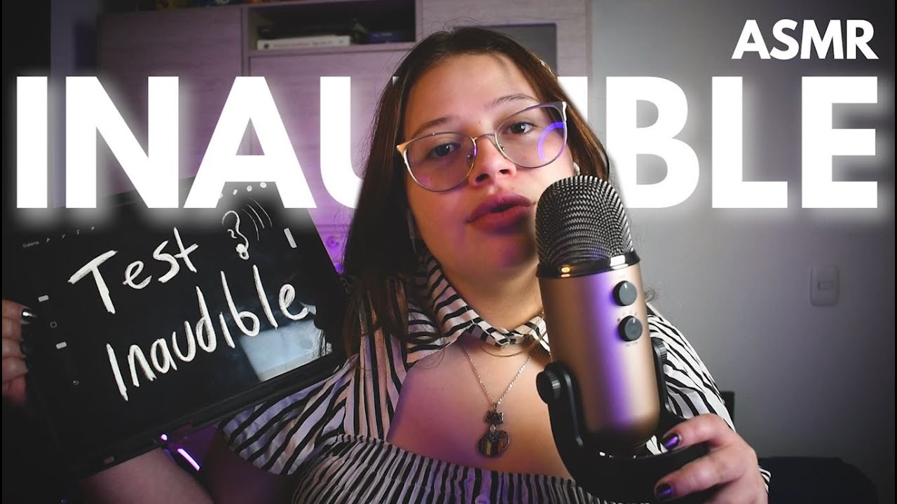 ASMR que NO vas a ESCUCHAR 👂🏻👄 Mouth sounds e INAUDIBLE🤫  Vivalen ASMR