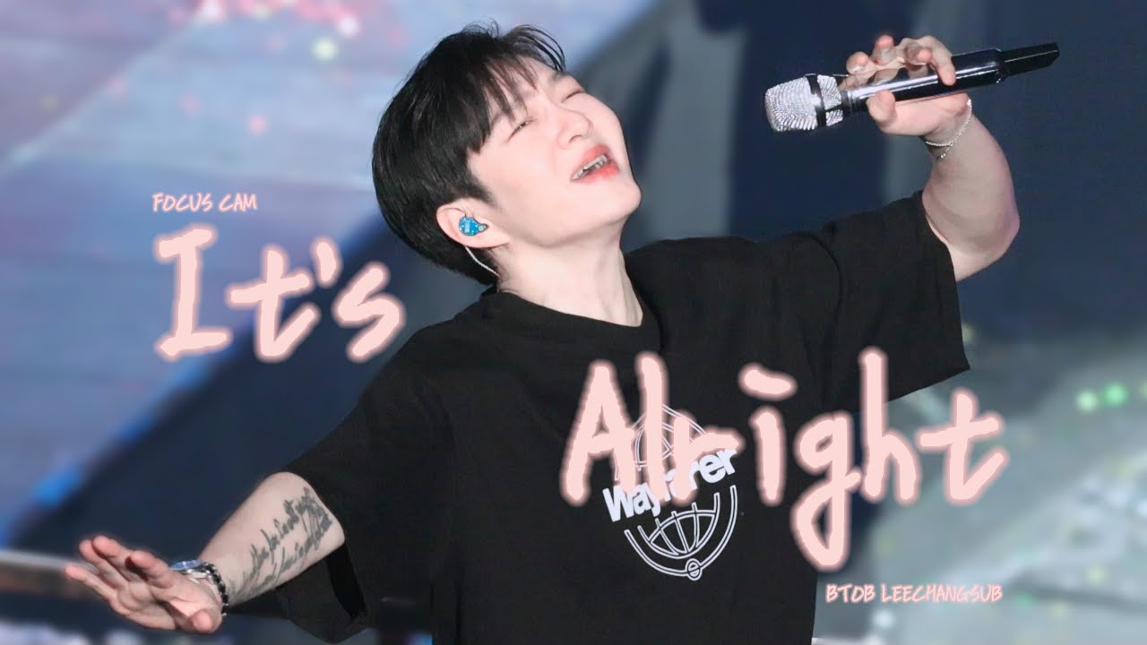 [4K] 250207 이창섭 - It's Alright 직캠 | 이창섭 단독 콘서트: The Wayfarer ENCORE | FANCAM