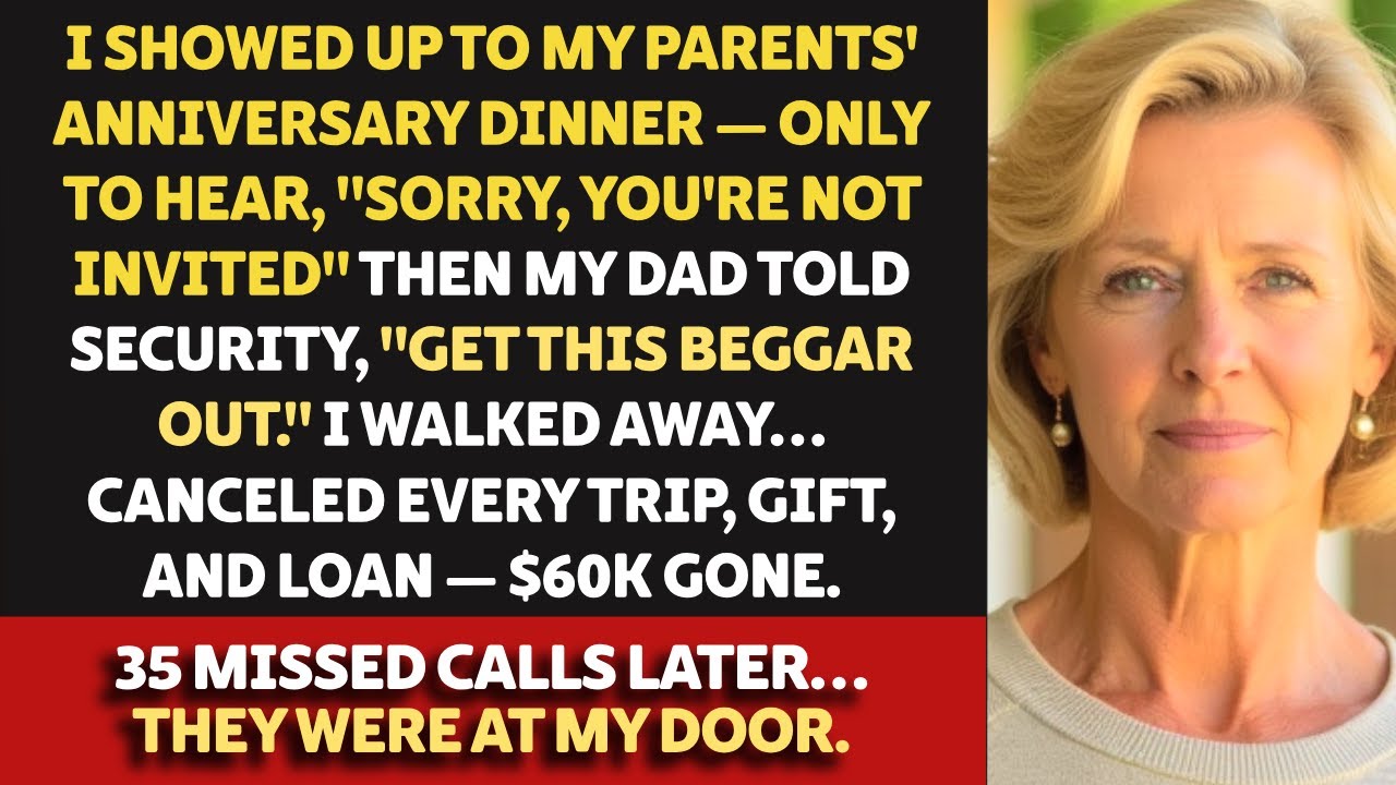 Kicked out by my DAD after paying for their PARTY… so I CANCELED every TRIP, GIFT, and LOAN