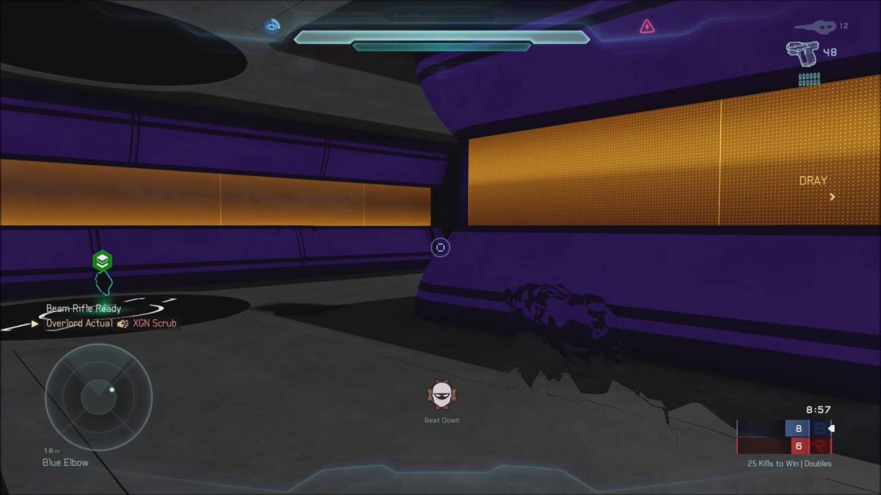 Halo 5 Team Doubles Purple Reign Overlord Actual & Capt Dna Donut
