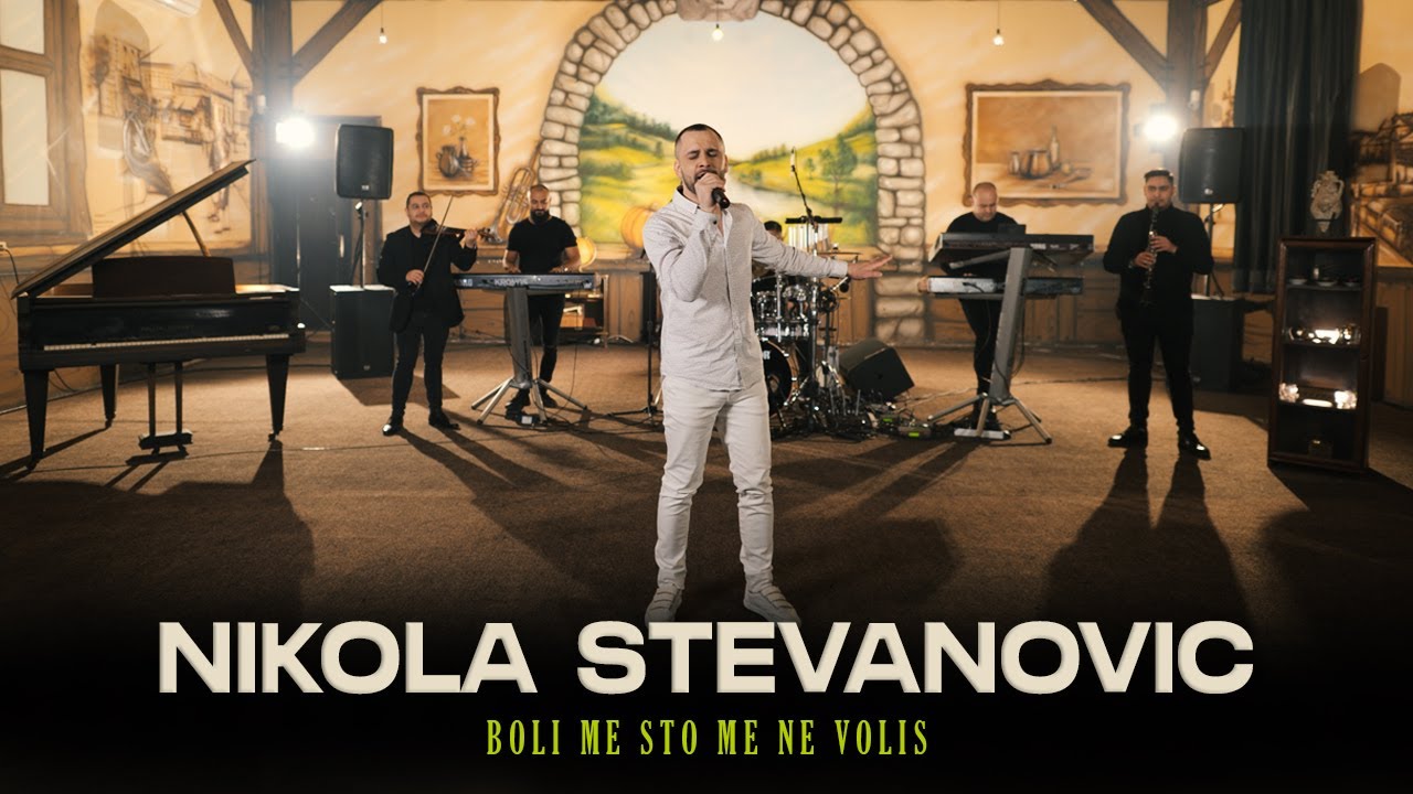 NIKOLA STEVANOVIC - BOLI ME STO ME NE VOLIS  - (LIVE COVER)