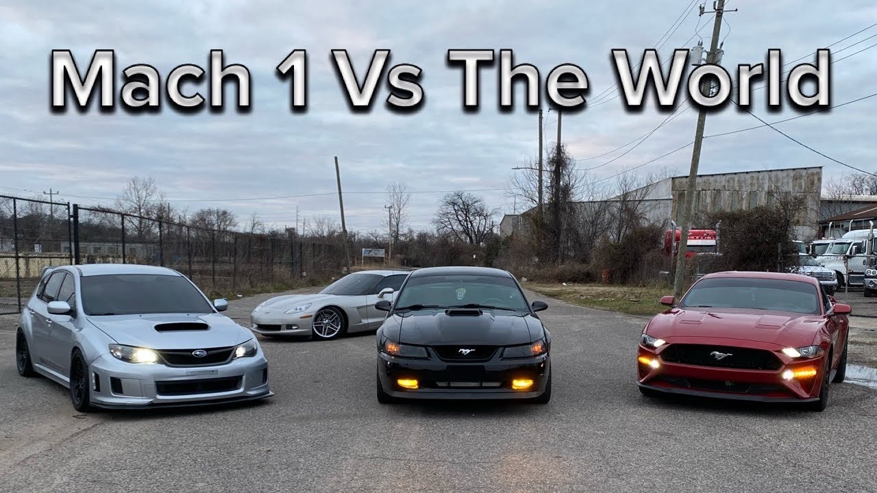 500 HP Mach 1 Vs Gen 3 Coyote/WRX/Camaro SS