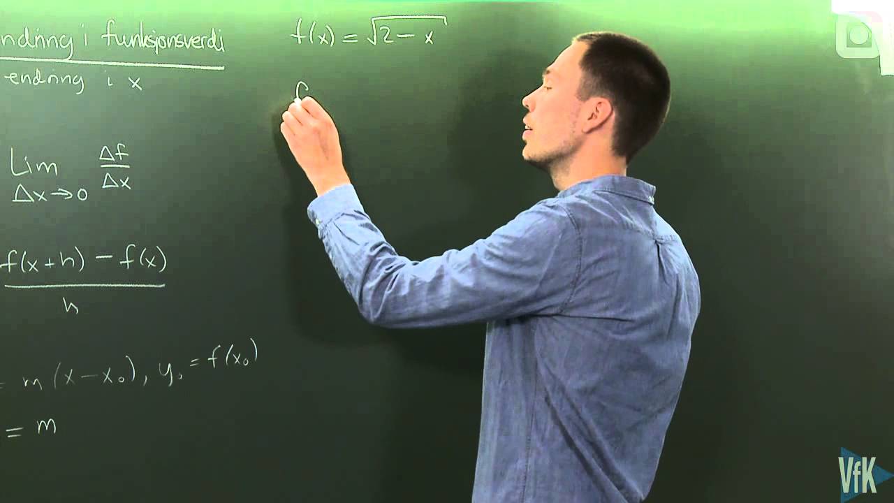 3: Intro til derivasjon