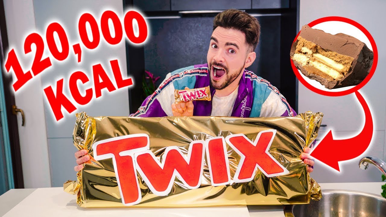 NAJWIĘKSZY TWIX NA ŚWIECIE! *120,000 kcal*