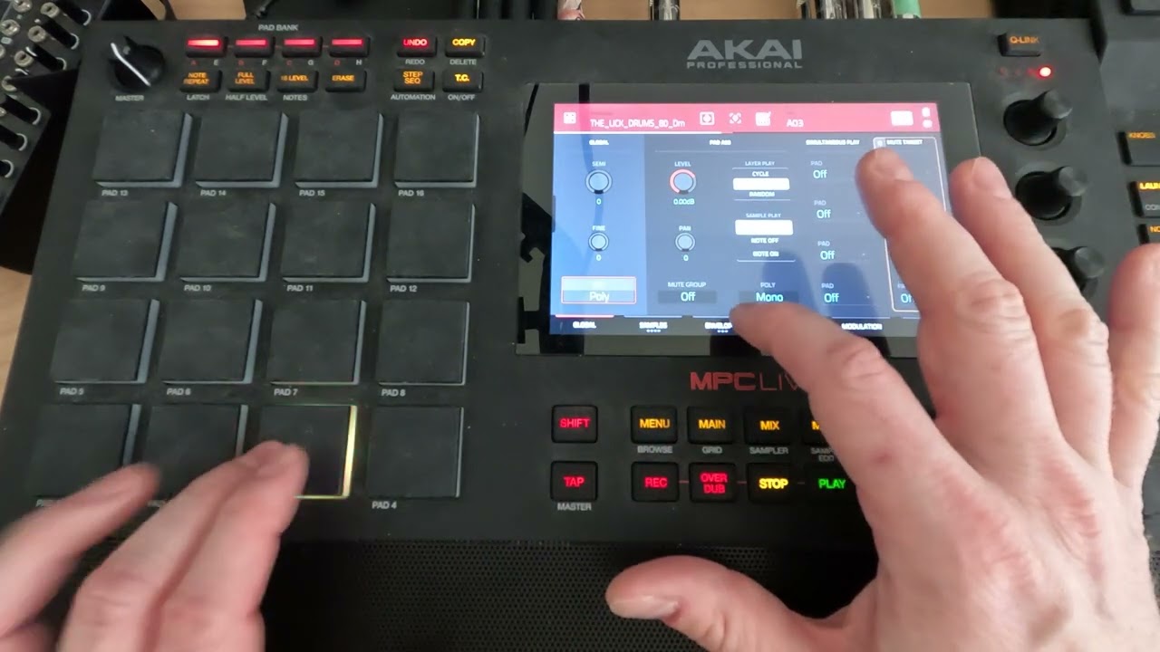 MPC Live 1.1 - Chopping Up Drums