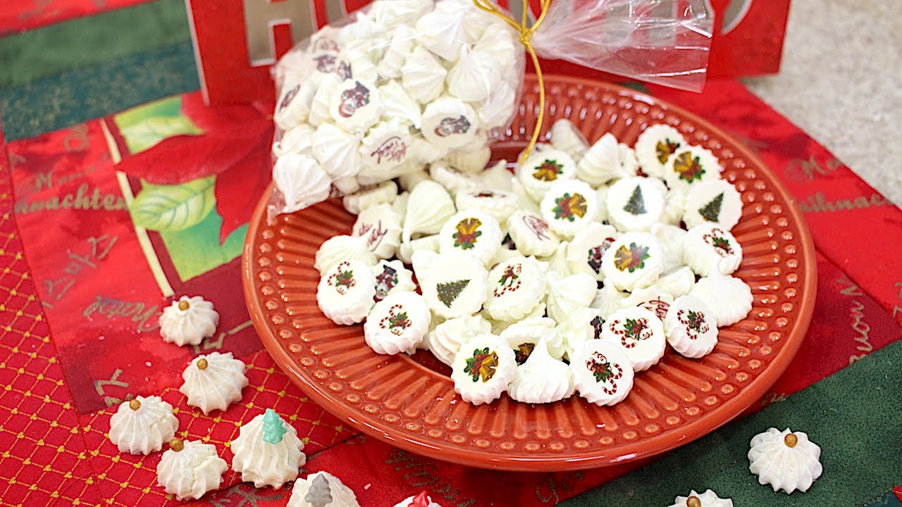 SUSPIROS - COMO FAZER - DELICIOSOS - SUPER FÁCIL - RÁPIDO - DECORADOS COM TRANSFER - Isamara Amâncio