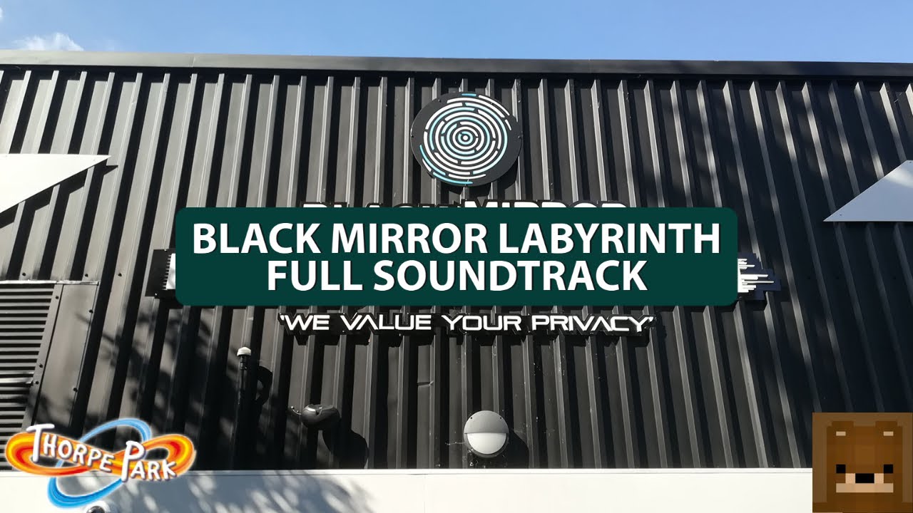 Black Mirror Labyrinth FULL Queue Line Soundtrack