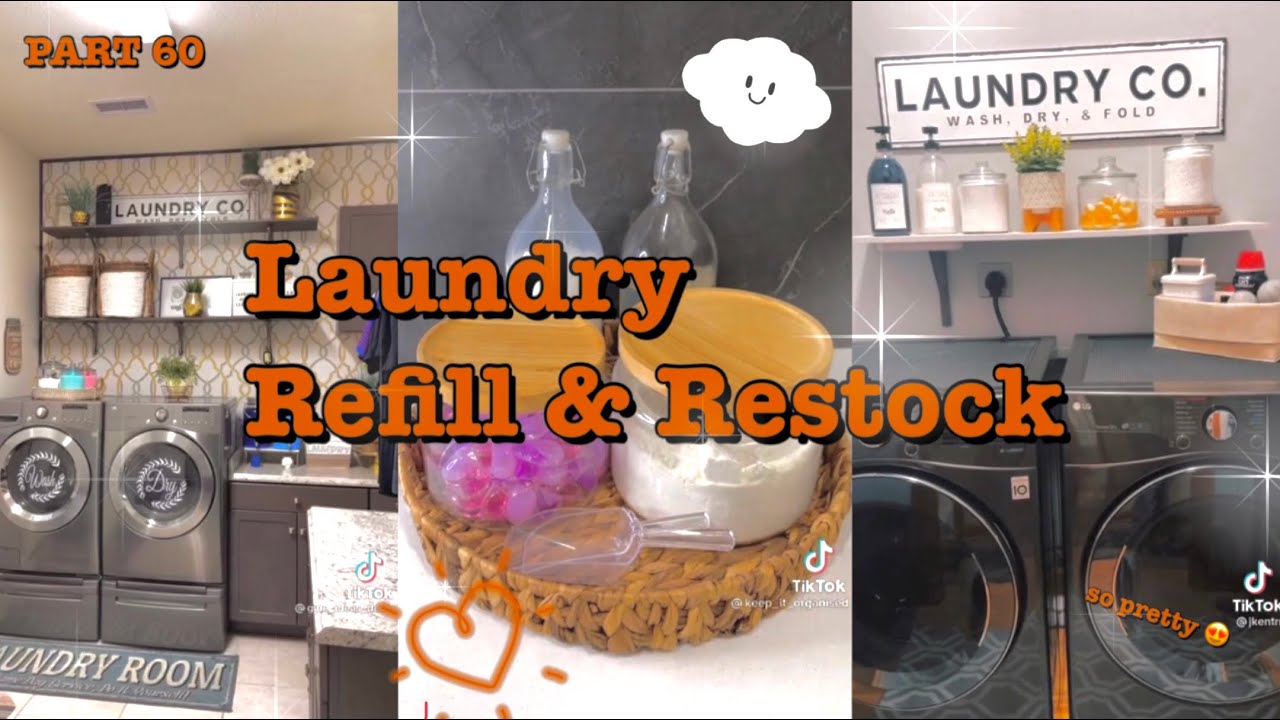 Laundry Refill & Restock ASMR (60)