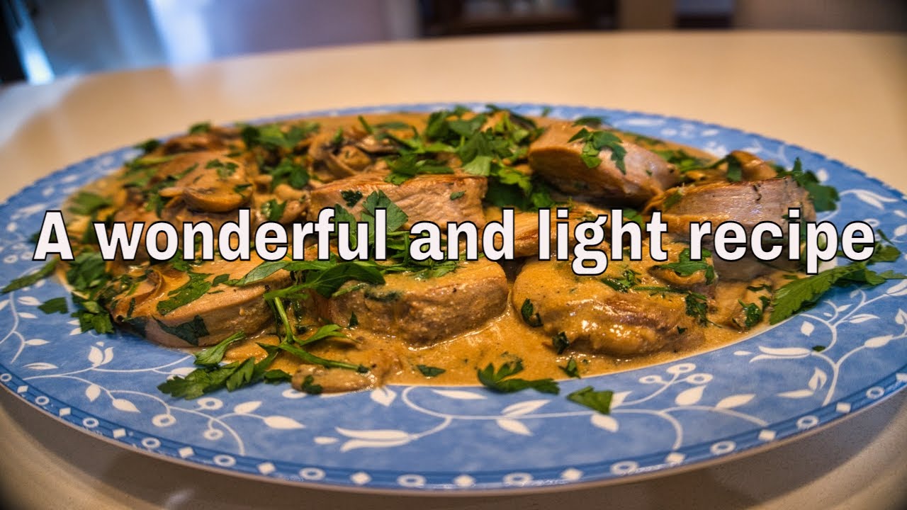 Wonderful and light recipe