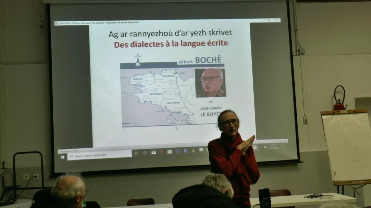 2020 Jean Claude LE RUYET    Des dialectes du breton à la langue écrite      Porh Loeiz 18  02