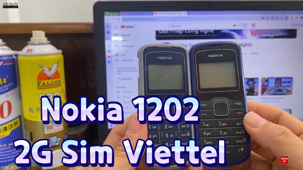 Nokia 1202 2G Vẫn Sử Dụng Được Sim Viettel