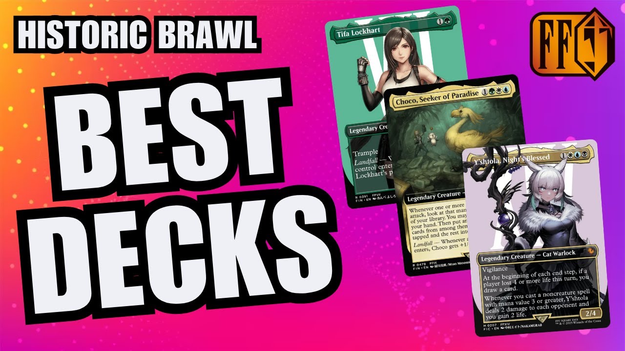 BEST MTG Arena Historic Brawl Decks after Final Fantasy Drop