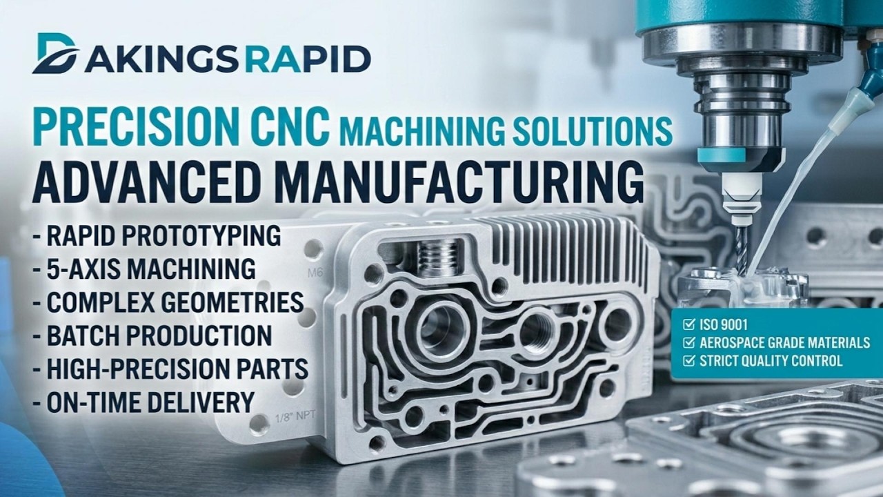Inside DakingsRapid: 12,000sqm Precision CNC Machining & Assembly Facility 🏭