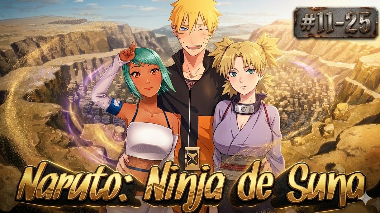 QHPS: Naruto era exiliado de Konoha, y se volvía ninja de Suna| Naruto x Harem (Capitulos #11-25)