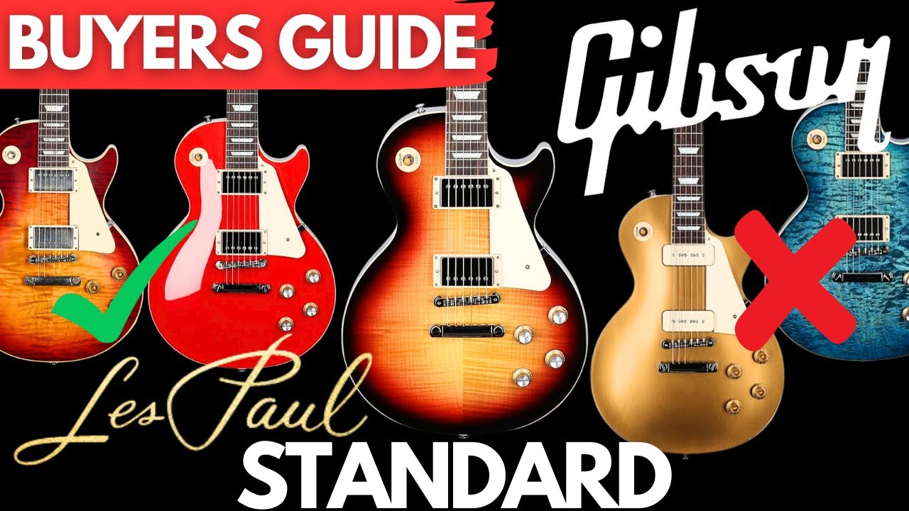 The ULTIMATE Gibson Les Paul Standard Buyer’s Guide (Price Breakdown + TOP PICKS)