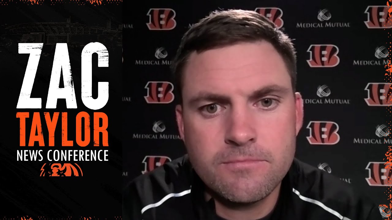Zac Taylor Gives Injury Updates & Discusses Building Positive Team Culture | Cincinnati Bengals