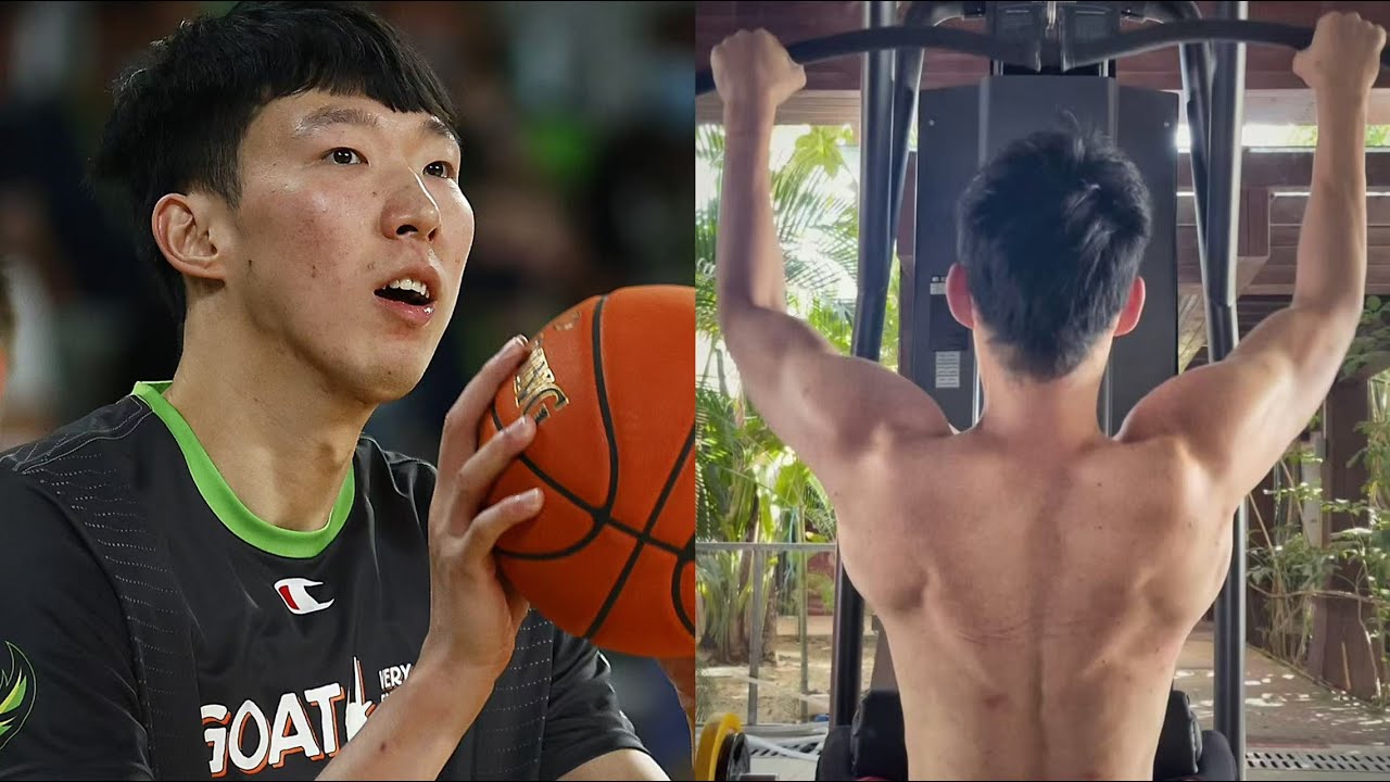 刚从NBL回来的周琦有多强？入选亚洲一阵！身材维度远超王哲林！