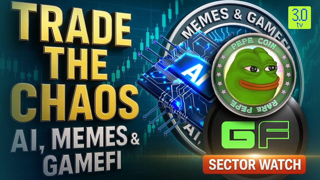 ИИ теряет Steam, мемы падают, GameFi падает &mdash; что делать трейдерам? | Sector Watch | 3.0 TV