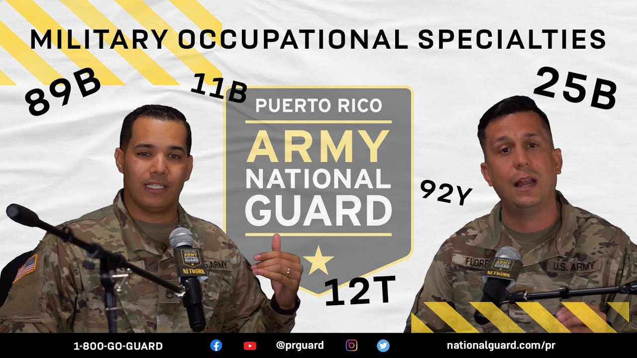 MILITARY OCCUPATIONAL SPECIALITIES (MOS)  | PRGuard Podcast