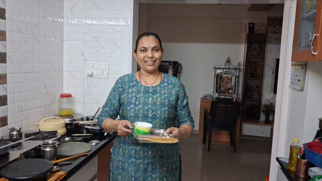 આજે બનાવ્યા મસાલા પરોઠા અને કર્મના ફિયા મળવા આવ્યા #minivlog #viral #vlog 