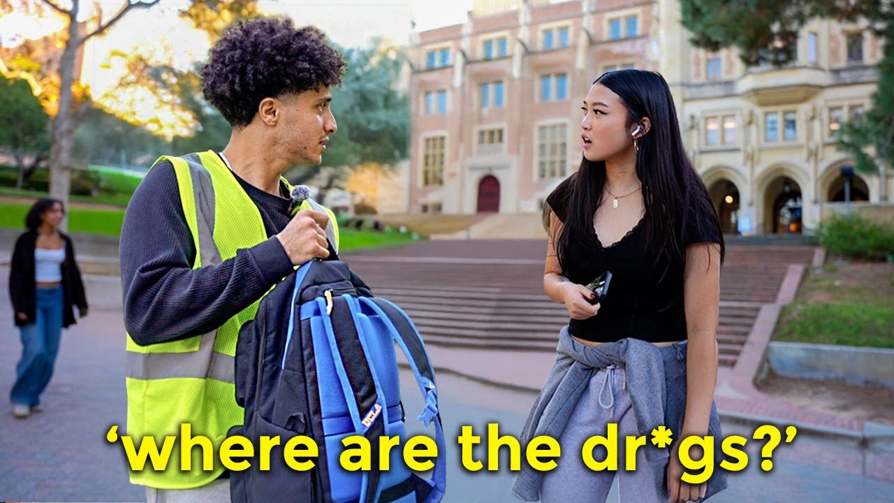 Trolling Students as a Fake Campus Cop!