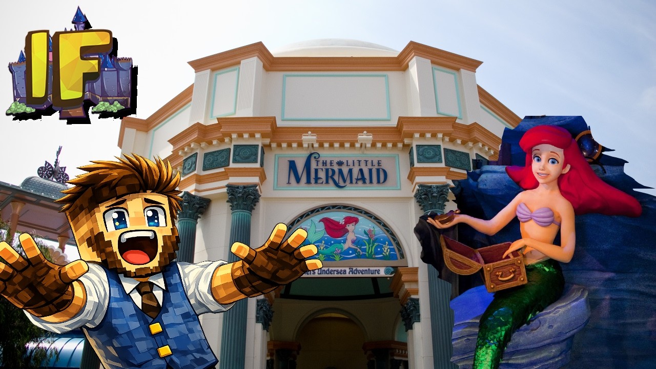 The Little Mermaid – Ariel’s Undersea Adventure 🧜‍♀️🌊 | A Magical Underwater Ride – ImagineFun