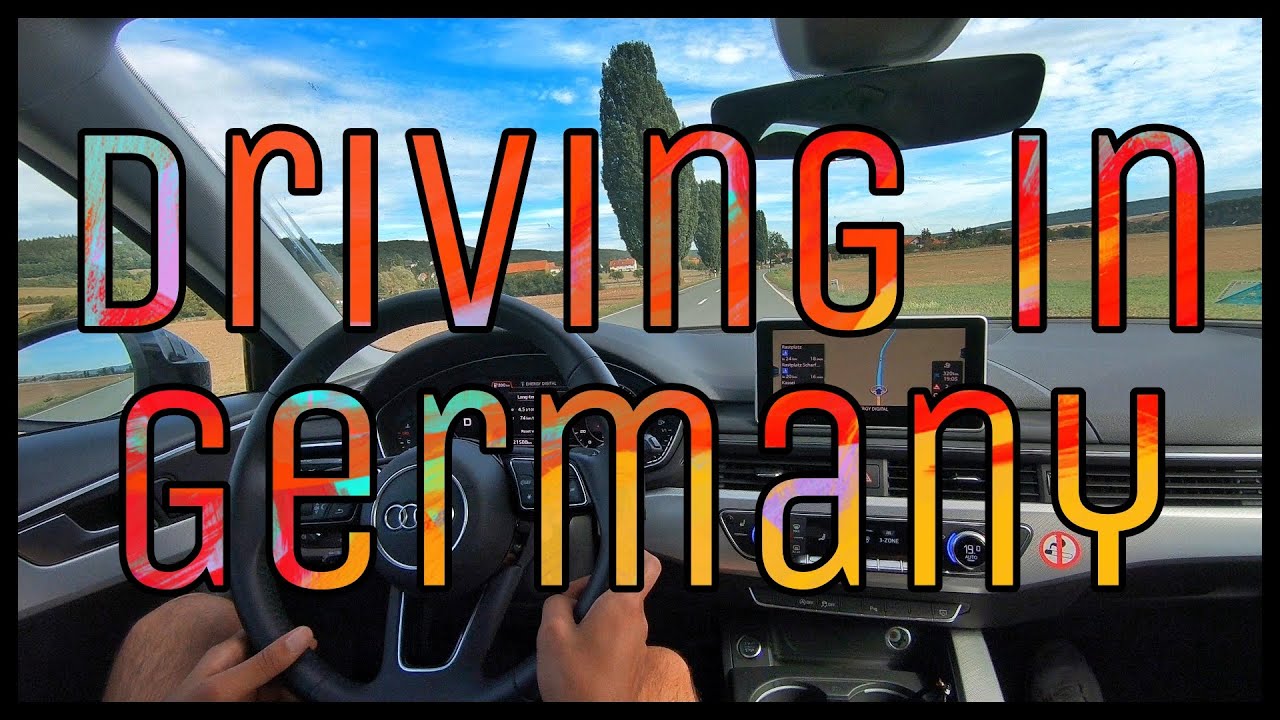 Driving in Germany | beautiful landscape and beautiful villages