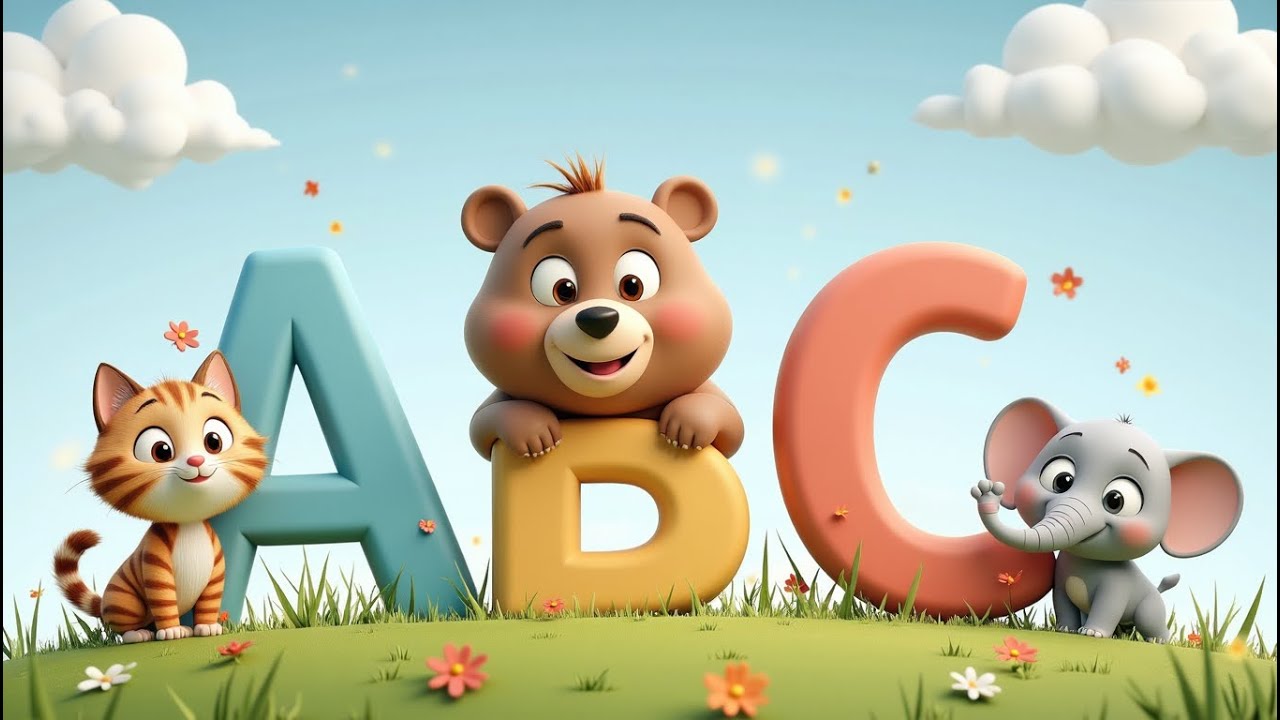 Alphabetics: Animal Friends 🐾 | ABC Song for Kids | Learn Letters A–Z